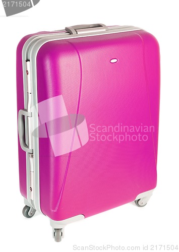 Image of pink suitcase