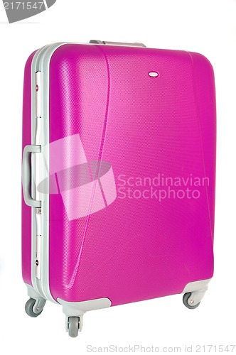 Image of pink suitcase