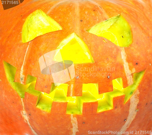 Image of scary old jack-o-lantern