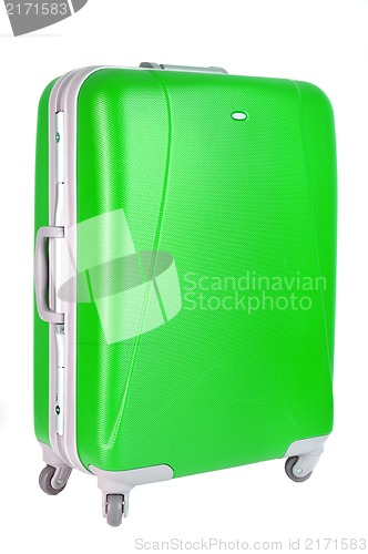 Image of green suitcase