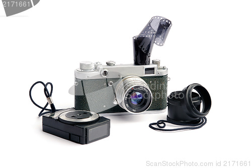 Image of old camera  - 1950-1960 years