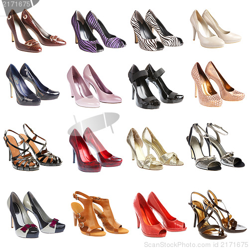 Image of footwear.16  pieces.