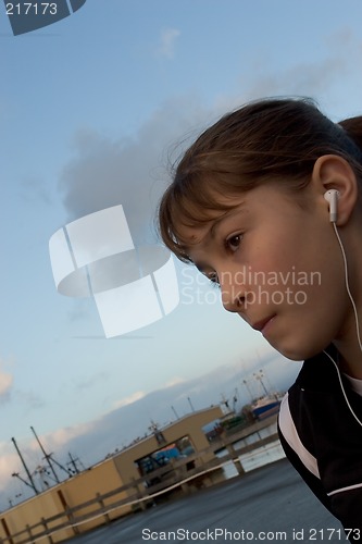 Image of Maggie with MP3 Player 2