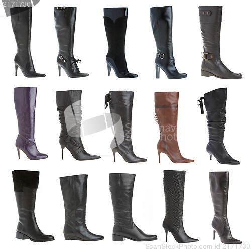 Image of Autumn and winter female footwear