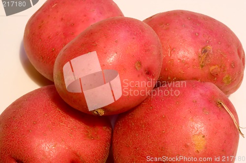 Image of Five Red Potatoes