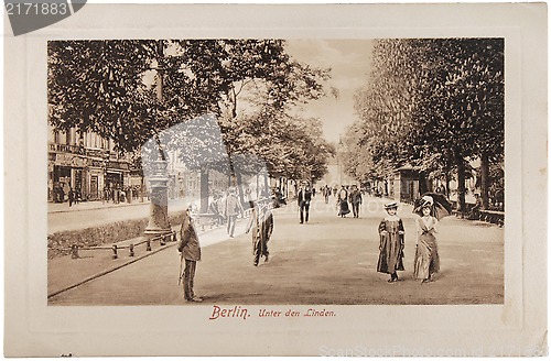 Image of Unter den Linden Postcard