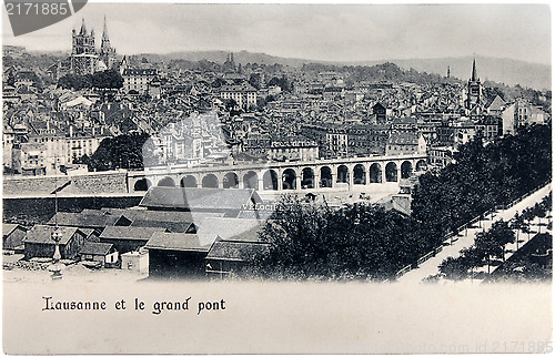 Image of Lausanne Postcard