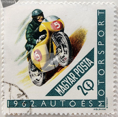 Image of Motor-sport stamp