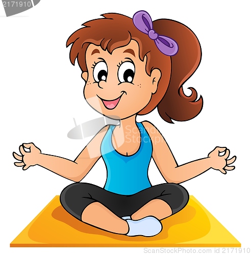 Image of Image with yoga theme 1