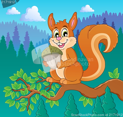 Image of Image with squirrel theme 2
