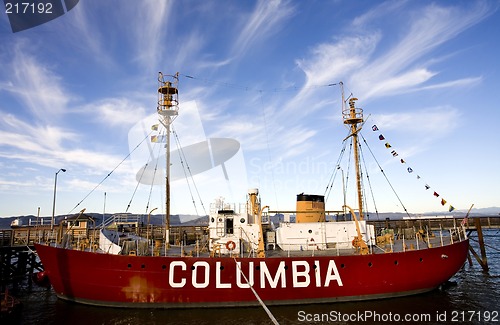 Image of Coast Guard Lightship Columbia