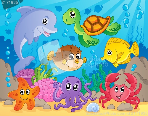 Image of Coral reef theme image 5