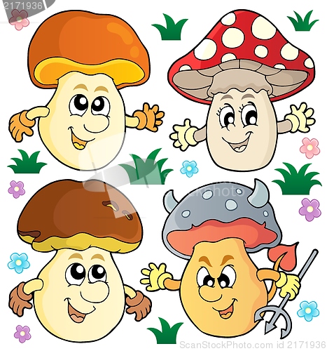 Image of Mushroom theme collection 2