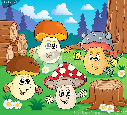 Image of Mushroom theme image 3