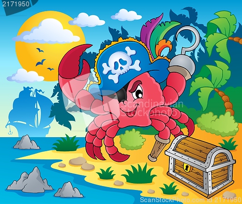 Image of Pirate crab theme image 2