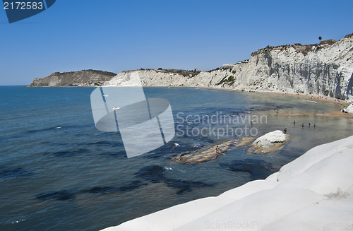 Image of Stair of the Turkish coastline.Agrigento