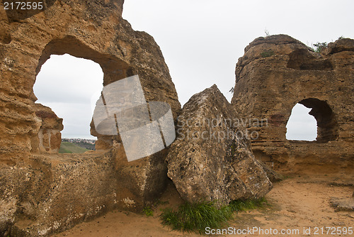 Image of Valley of the Temples, Agrigento, Sicily, Italy.