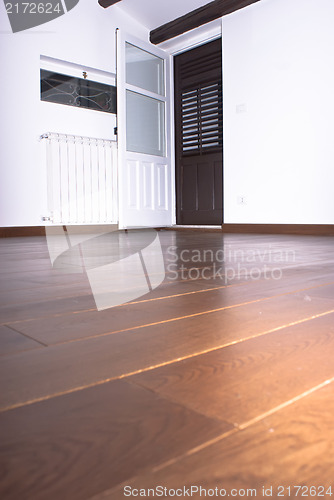 Image of room with hardwood floors