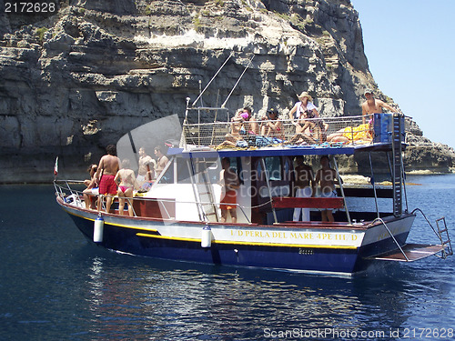 Image of excursion by boat in Lampedusa