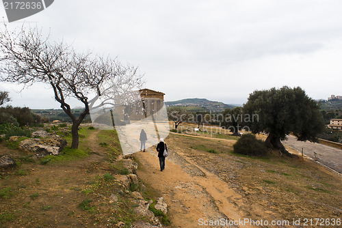 Image of Valley of the Temples, Agrigento, Sicily, Italy.