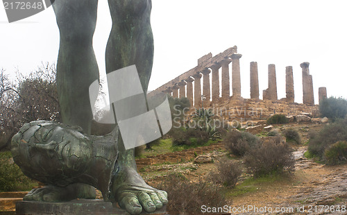 Image of Valley of the Temples, Agrigento, Sicily, Italy.