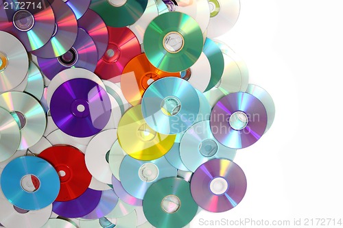 Image of CD and DVD background