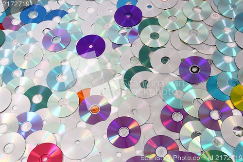 Image of CD and DVD background