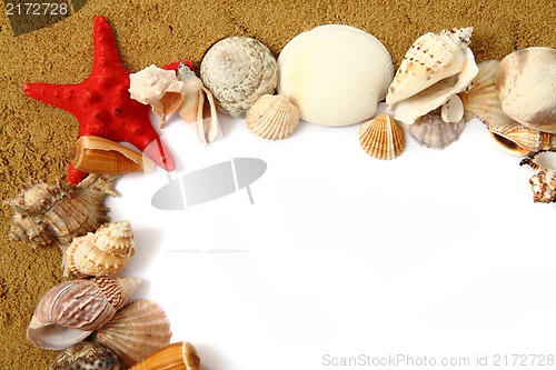 Image of very nice sand frame 