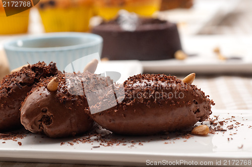 Image of group of various dessert cake 