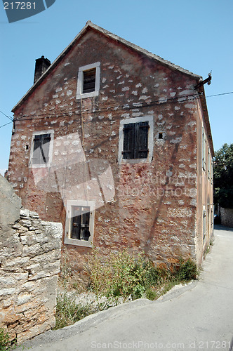 Image of old building brac croatia