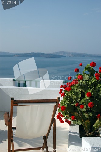 Image of scenic view santorini