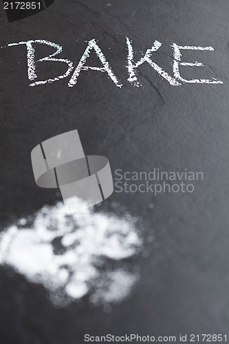 Image of Icing sugar background