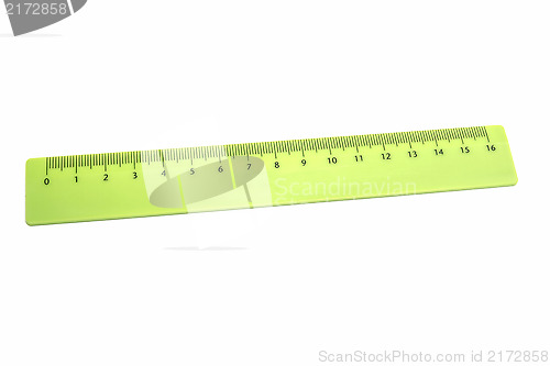 Image of Green ruler 