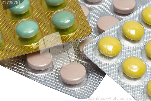 Image of Colorful pills