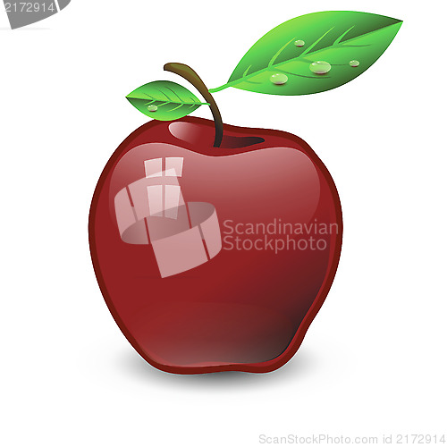 Image of red apple