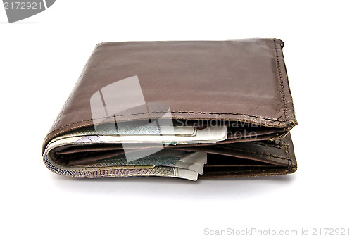 Image of Wallet and currency 