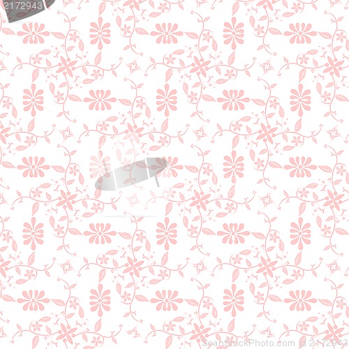 Image of seamless floral pattern