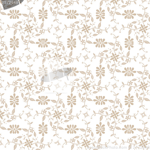Image of seamless floral pattern