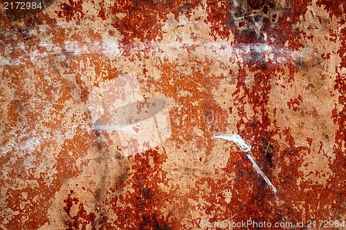 Image of grungy rusty background