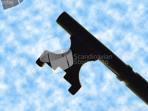 Image of Abstract of a house key