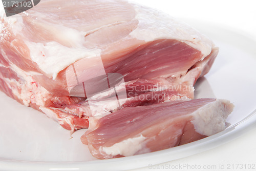 Image of Uncooked loin of pork