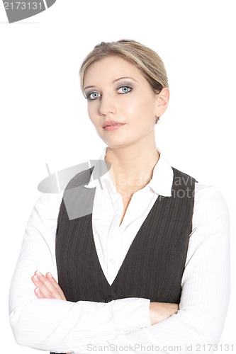 Image of Serious businesswoman