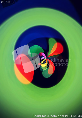 Image of Abstract color shapes background