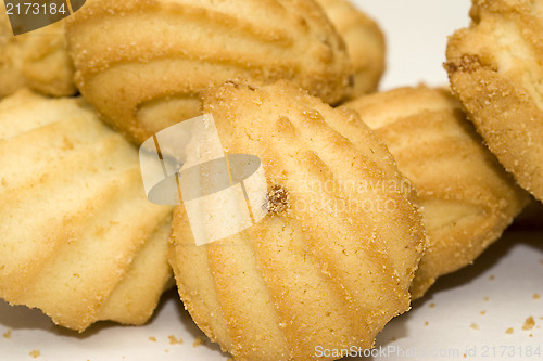 Image of Close up of delicious biscuits