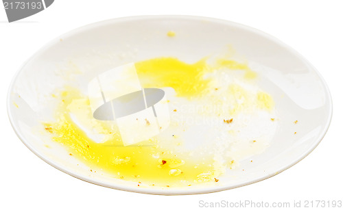 Image of dirty plate