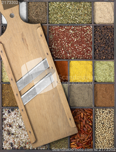 Image of various spices