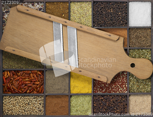 Image of various spices