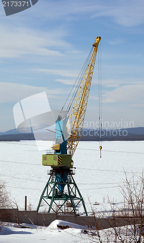 Image of special crane boom