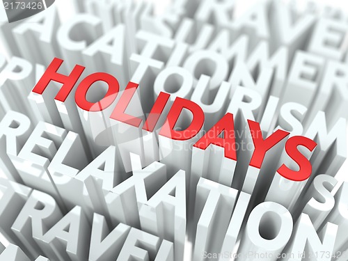 Image of Holidays Concept.