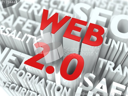 Image of Web 2.0 Concept.